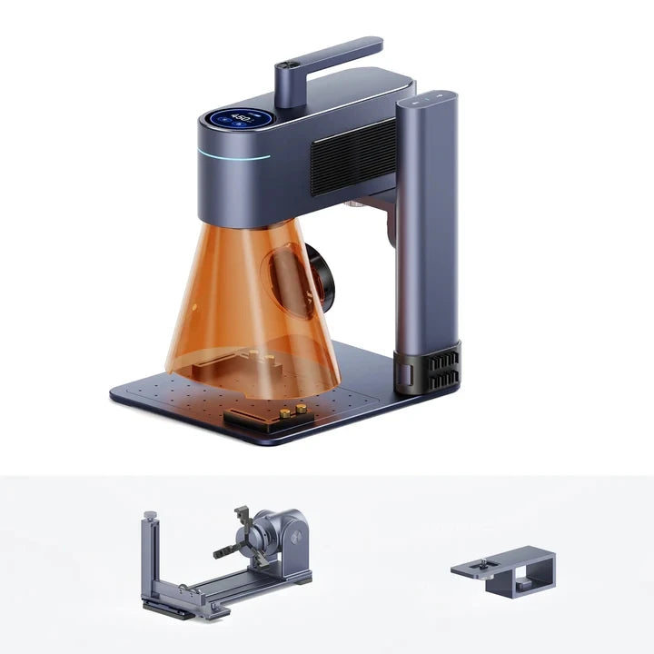 Laserpecker 4 LP4 Laser Engraving Machine Dual Light Engraver for Metal Wood Plastic Portable Carving