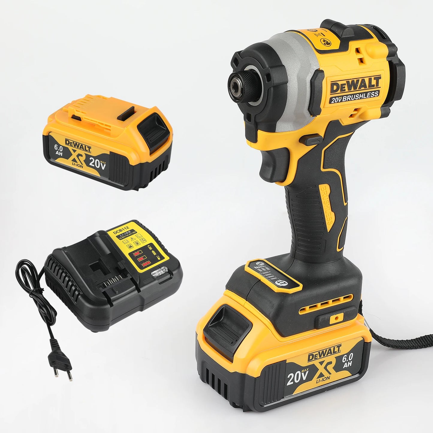 Dewalt DCF850 20V Lithium Ion Brushless Impact Driver High Torque Electric Screwdriver Professional Power Tool