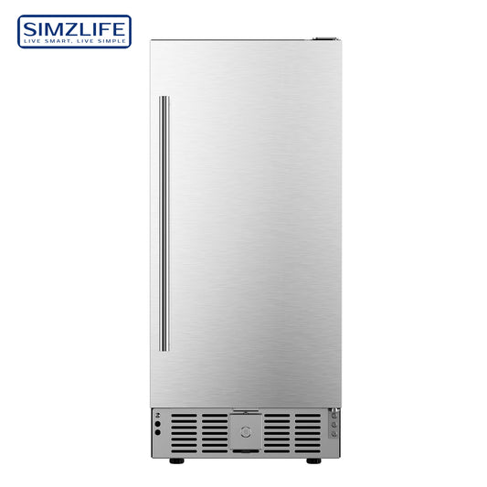 SIMZLIFE Beverage Refrigerator 15Inch Under Counter 127 Can Beverage Fridge  Beverage Cooler Built-in Beer Fridge Wine Cooler