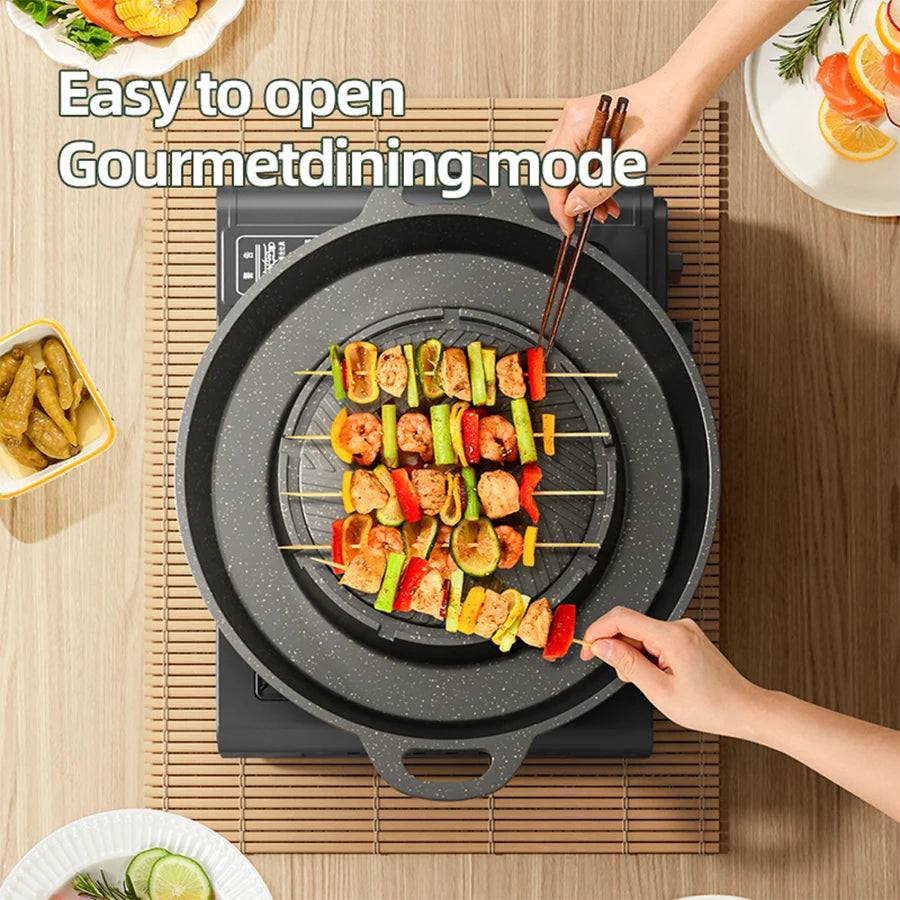 Cassette Stove Household Outdoor Portable Stove Grill 2900W High Fire Gas Stove Suitable for Outdoor Camping Kitchen Barbecue