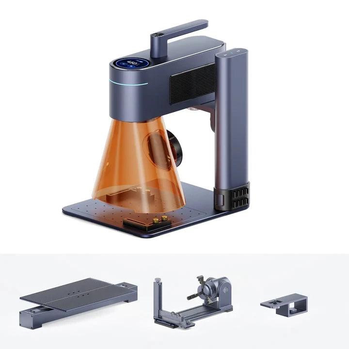 Laserpecker 4 LP4 Laser Engraving Machine Dual Light Engraver Portable for Metal Wood Plastic Carving