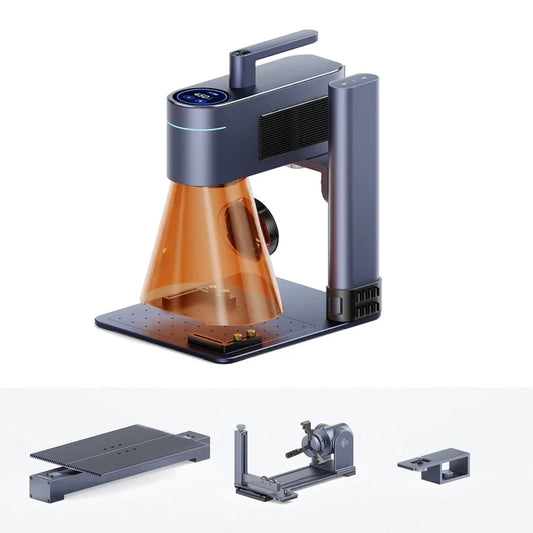 Laserpecker 4 LP4 Laser Engraving Machine Dual Light Engraver Portable for Metal Wood Plastic Carving