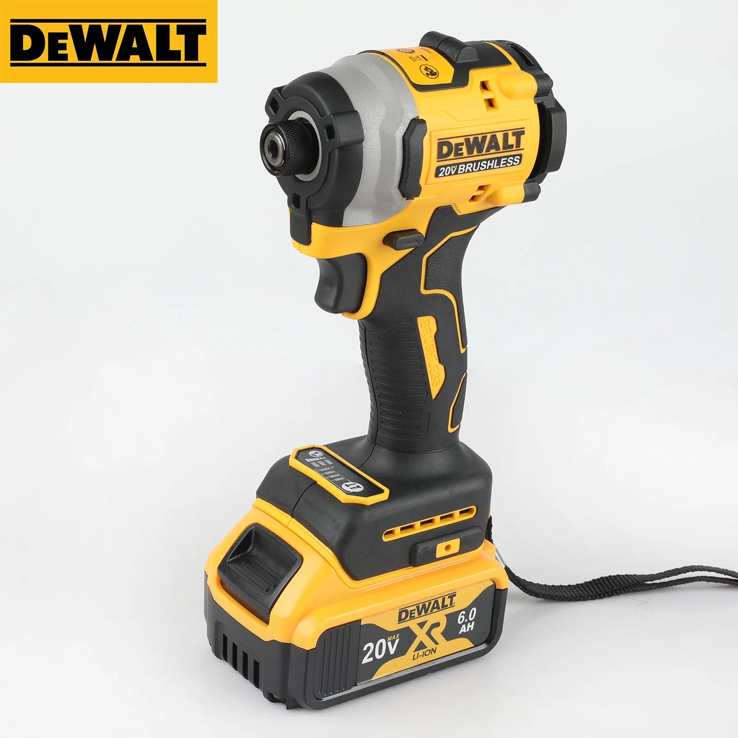 Dewalt DCF850 20V Lithium Ion Brushless Impact Driver High Torque Electric Screwdriver Professional Power Tool