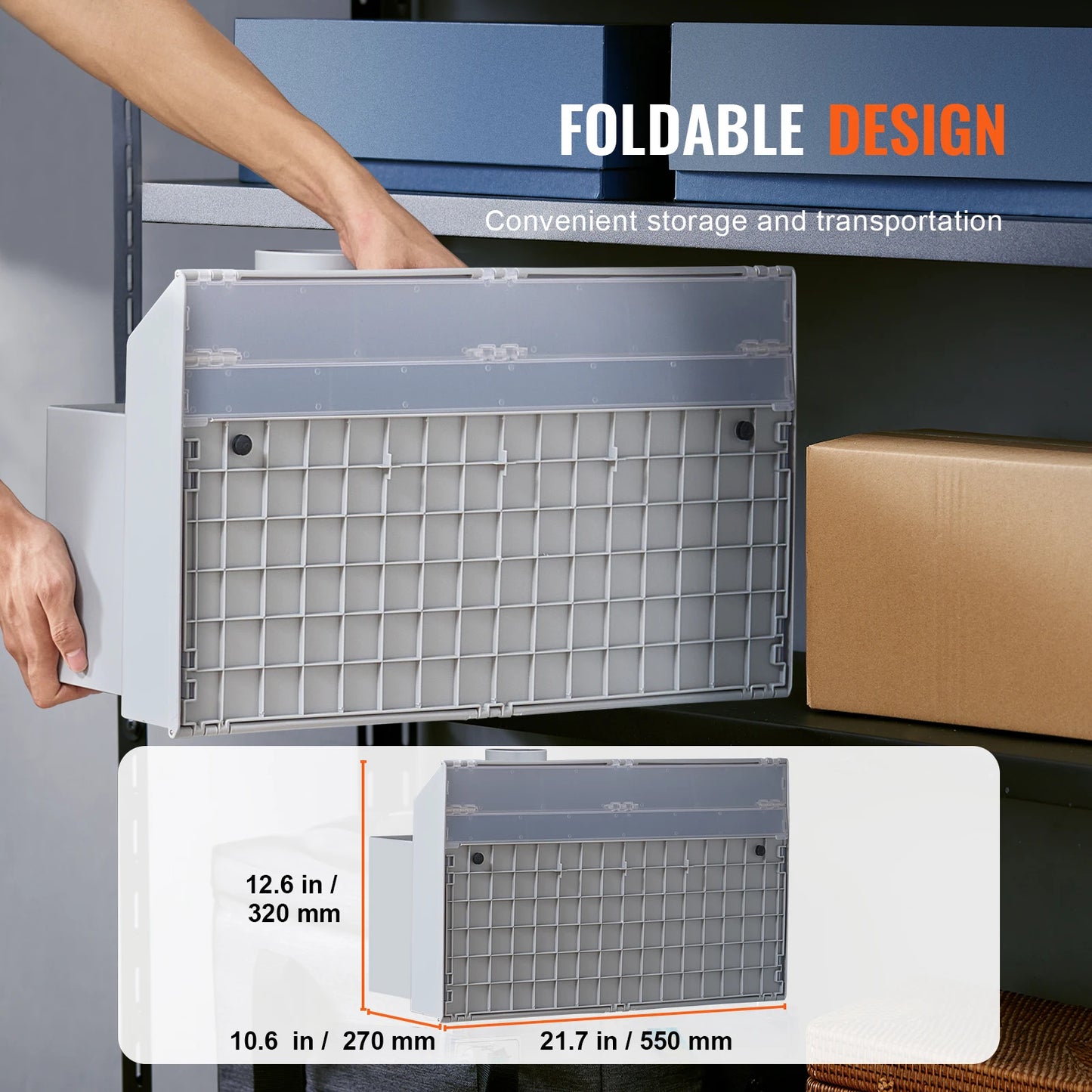 VEVOR Airbrush Spray Booth Dual Fans Portable Hobby Airbrush Paint Spray Booth Kit with LED Lights and Exhaust Extension Hose