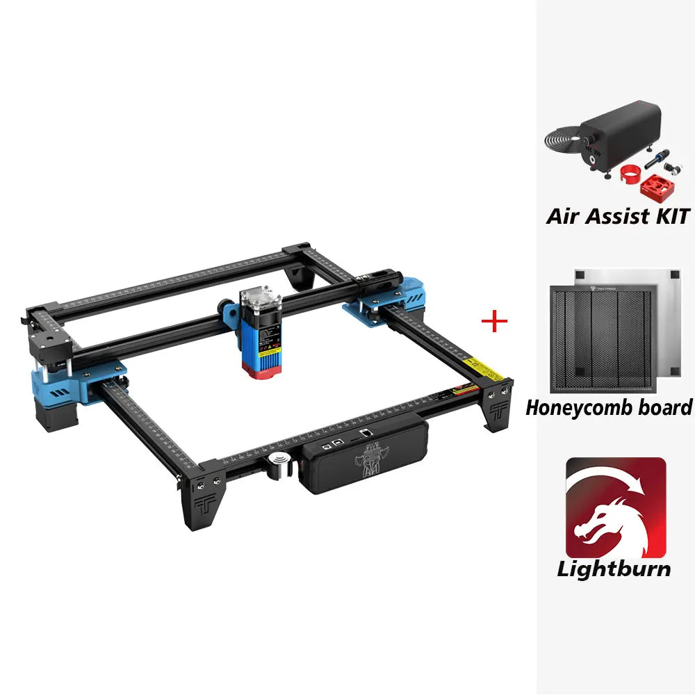 TwoTrees TTS-55 Pro Laser Engraver With Wifi Offline Control 80W CNC Cutting Machine 445nm Blue Light