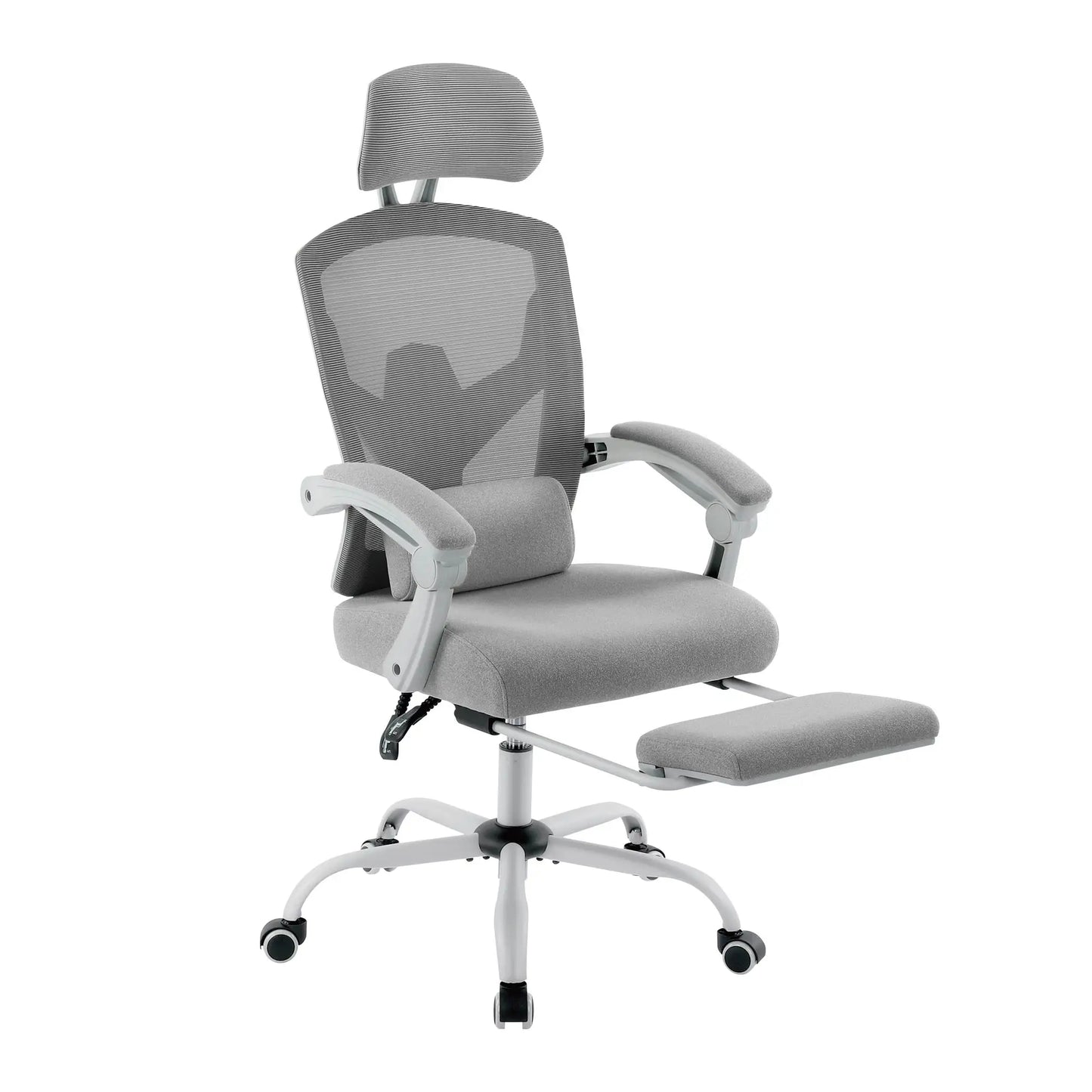 JHK Ergonomic Reclining High Back Mesh Rocking Gaming Chair with Lumbar Support Pillow