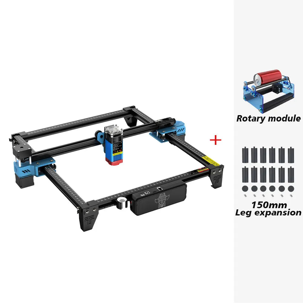 TwoTrees TTS-55 Pro Laser Engraver With Wifi Offline Control 80W CNC Cutting Machine 445nm Blue Light
