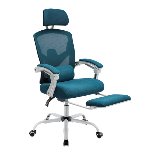 JHK Ergonomic Reclining High Back Mesh Rocking Gaming Chair with Lumbar Support Pillow
