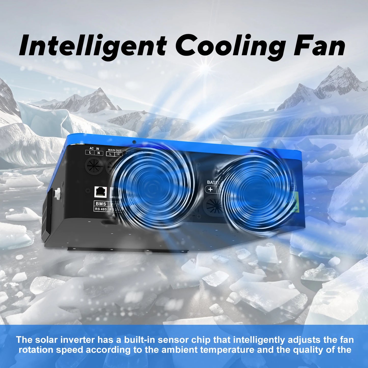 Sumry 3.6kw Hybrid Solar Inverter 110 120v 24v Dual Output MPPT 120A 60 450v 50 60hz Home Inversor Pure Sine Wave